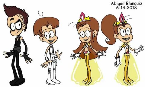 Loud House Characters in Costumes by Kova360 on DeviantArt L