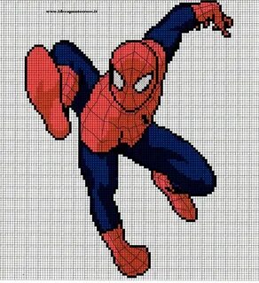 Marvel cross stitch, Cross stitch pictures, Spiderman