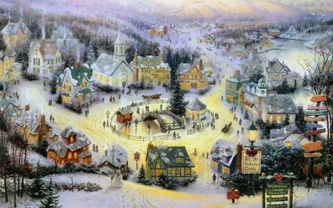 thomas kinkade " Awesome Wallpapers