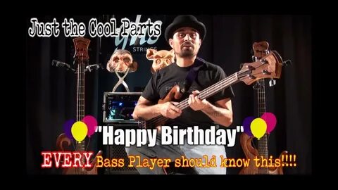 HAPPY BIRTHDAY On Bass Guitar EVERY Bass Player should know 