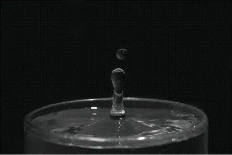 Гифка water drop вода бросает гиф картинка, скачать анимиров