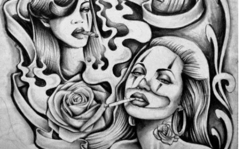 40+ Most Popular Chola Mexican Gangster Drawings Armelle Jew