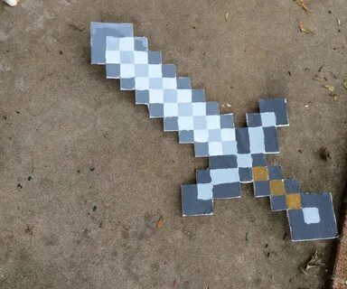 Minecraft Sword : 6 Steps (with Pictures) - Instructables