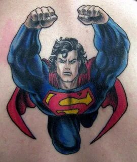 Superman Tattoos for Men Superman tattoos, Superman, Comic b