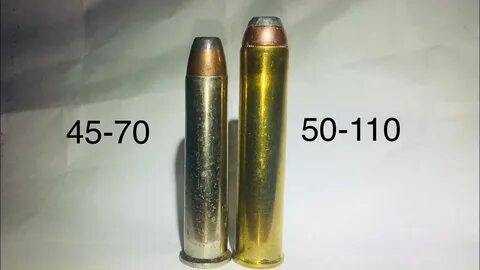 45-70 vs 50-110 Winchester lever-actions rifle /carbine - Yo