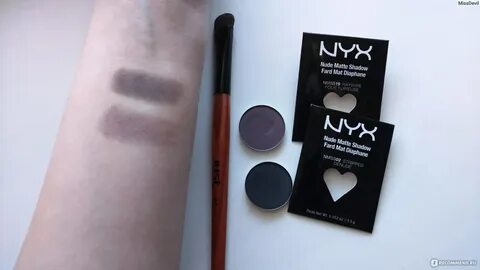 Тени для век NYX Professional Makeup Nude Matte Shadow - "Од