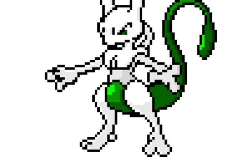 Shiny Mewtwo Pixel Art Maker