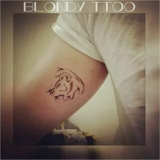 lion king tattoo simba small tattoo cute tattoo Tattoo ideen