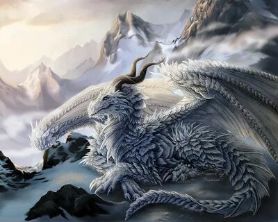 ice_dragon_by_sidonie-1100x880 Ice dragon, Dragon pictures, 