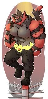 Incineroar! by HappyEnding -- Fur Affinity dot net