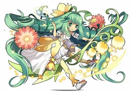 Mystical Forest Pixie, Alraune - Puzzle and Dragons Puzzles 