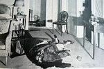 Doheny murder scene, Feb 16, 1929 Ned Doheny, son of oil m. 