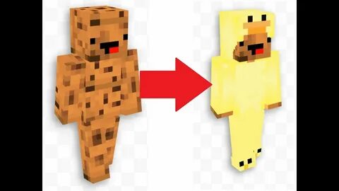 How to change your Minecraft skin into a Skeppy Duck Skin - 