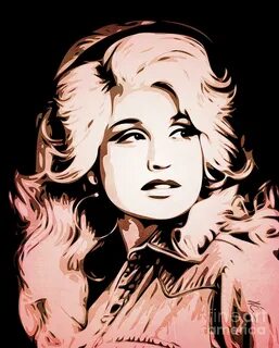Dolly Parton - Pop Art Digital Art by William Cuccio aka WCS