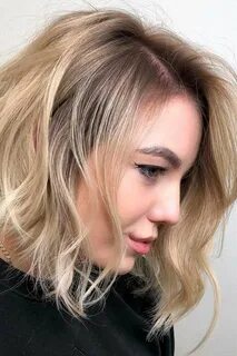 Short Blonde Hair With Dark Roots And Highlights / Clairol S