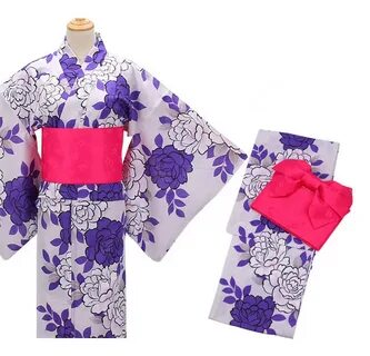 Женская традиционная одежда, японское кимоно/юката, 6 шт./ко