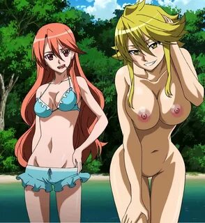 Xbooru - 2 girls akame ga kill! alluring big breasts blonde 