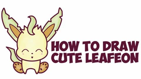 How To Draw Leafeon - Mediland Biz