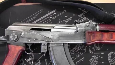 Russian PLO AK-47 Type3 Underfolder - YouTube