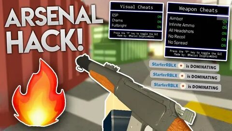 OP! Arsenal SCRIPT - ESP, CHAMS, AIMBOT, NO RECOIL & MORE! R