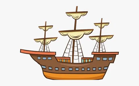 Caravel Ship Clipart , Free Transparent Clipart - ClipartKey