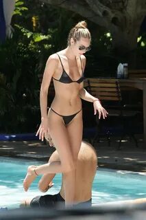Candice Swanepoel - Bikini pool candids in Miami-27 GotCeleb