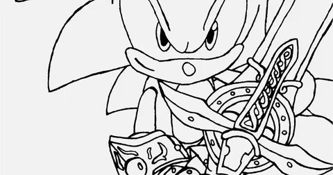 Sonic Coloring Knight Sketch Coloring Page