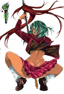Ikkitousen:Ryofu Housen Sexy Lancer HD Render ORS Anime Rend