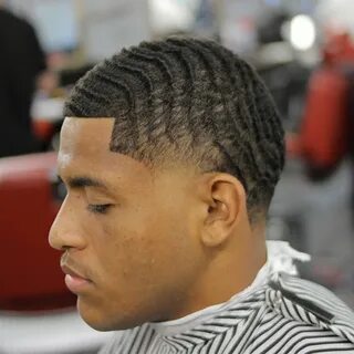 Blowout Taper Fades With Waves - Simple Haircut and Hairstyl