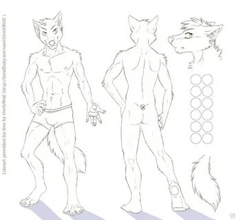 Wolf Character Sheet Template Free To Use! by GothWolf -- Fu