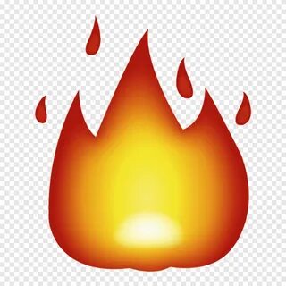Emoji Fire Flame, эспириту санто, цвет, большой палец Сигнал