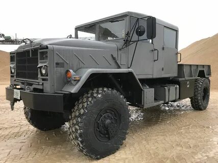 5 Ton Military Truck Gray and Black M923A2 Heavy duty trucks