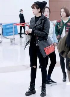 twice jungyeon kpop airport fashion Ropa coreana, Ropa asiát