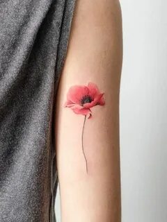 30 Beautiful Cute Poppy Tattoo Ideas ... in 2020 Tattoos, Po