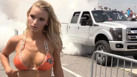 Blondes Burnouts - Big Trucks NOPI Nationals Myrtle Beach - 