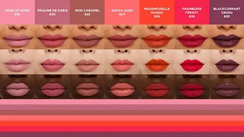 L'Oréal Paris Pro Matte Les Macarons Liquid Lipstick Swatche