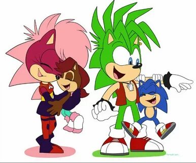 Sonic Underground on Twitter: "Aww this drawing is so sweet 