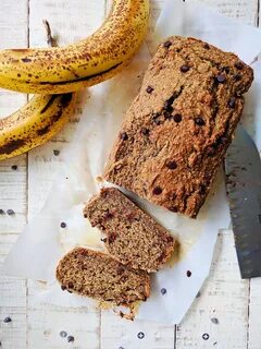 Sugar Free Oil Free Chocolate Chip Banana Bread Healthy Dess