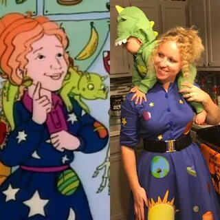 7 Tips to an Epic Halloween Costume Miss Frizzle and Liz the