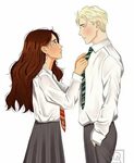 Dramione Feltson Dramione fan art, Draco and hermione fanfic