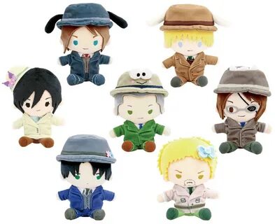 Attack on Titan x Sanrio Plushies! 