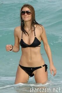 Oh And It's Shaved! Maria Menounos Has Bikini Malfunction 12