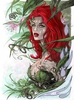 Poison Ivy Fan Art Drawing