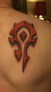 Horde symbol Horde tattoo, Tattoos, Tattoo designs