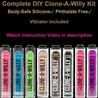 Diy Clone A Willy / Clone-A-Willy Silicone Molding Kit Glow 