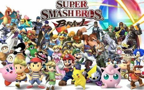 Super Smash Bros Brawl Game Wall Print POSTER Decor 32x24