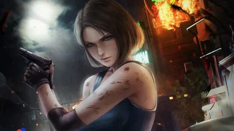 Jill Valentine Resident Evil 3 Remake 4K Wallpaper #5.2623