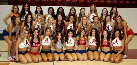 Alabama state university cheerleaders