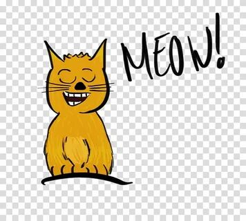 Free download Meow Meow Kitty Cat transparent background PNG