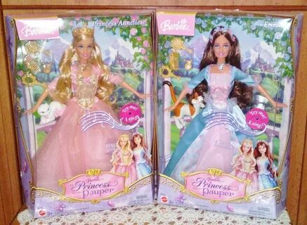 2004 Barbie as The Princess and the Pauper Set Paul BarbieTe